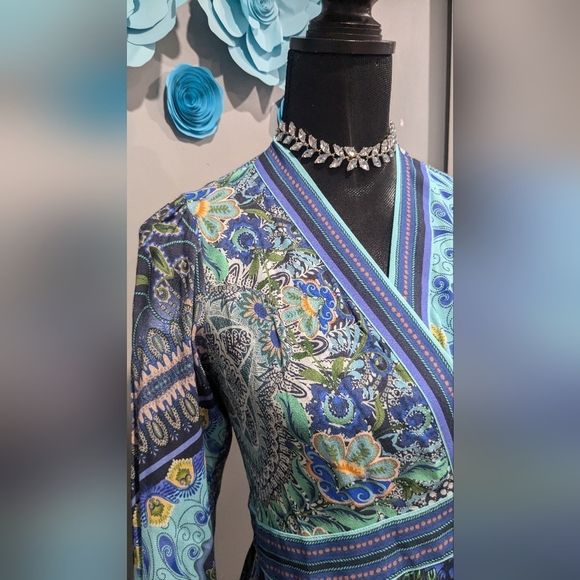 HALE BOB Veronika Wrap Dress ✨ - Picture 6 of 13